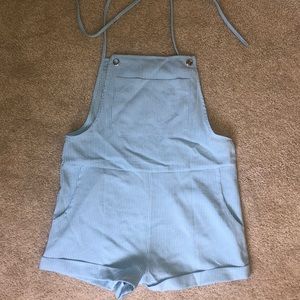 pastel trendy overalls
